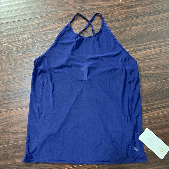 NWT Lululemon Featherlight Singlet Mesh Hero Blue - Picture 2 of 4